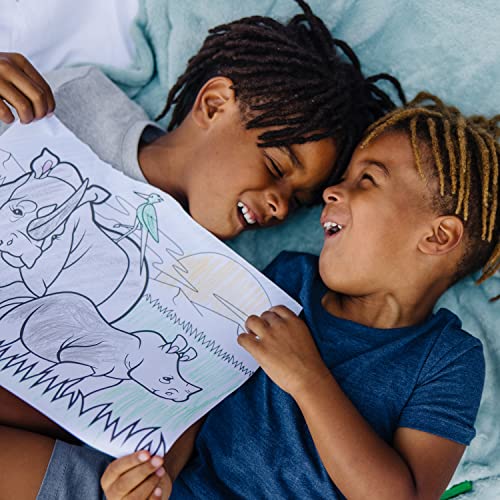 Jumbo Kids' Coloring Pads - Animals, Vehicles, and More