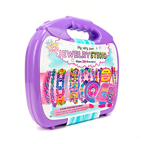 Jewelry Studio: Personalized Bracelet Making Kit with 1700+ Beads