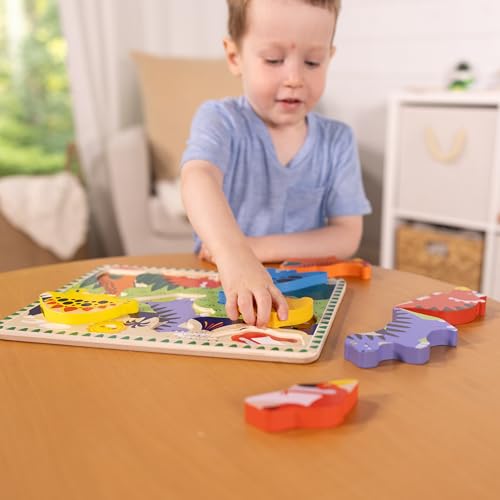 Melissa & Doug Chunky Dinosaur Puzzle (7 pcs)