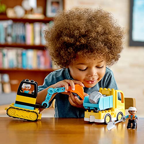 LEGO DUPLO Town Construction Vehicle: Fine Motor Skills Learning Toy