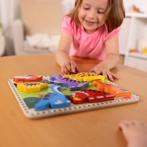 Melissa & Doug Chunky Dinosaur Puzzle (7 pcs)