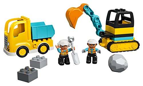 LEGO DUPLO Town Construction Vehicle: Fine Motor Skills Learning Toy