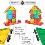 Magnetic Tile Building Set for Toddlers and Kids