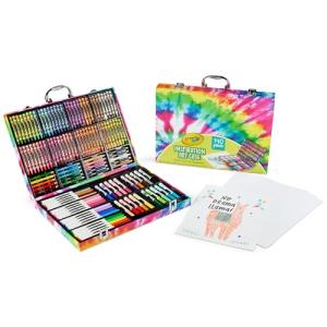 Crayola Pink Art Case - 140ct Kids Drawing Kit