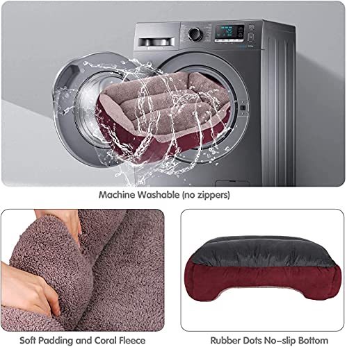 CLOUDZONE Washable Dog Bed for Large Breeds