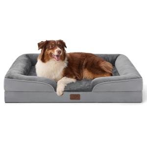 Large Orthopedic Dog Bed with Washable Cover
