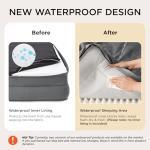 Medium Orthopedic Waterproof Dog Bed by Bedsure