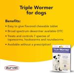 Durvet Triple Wormer for Puppies and Dogs