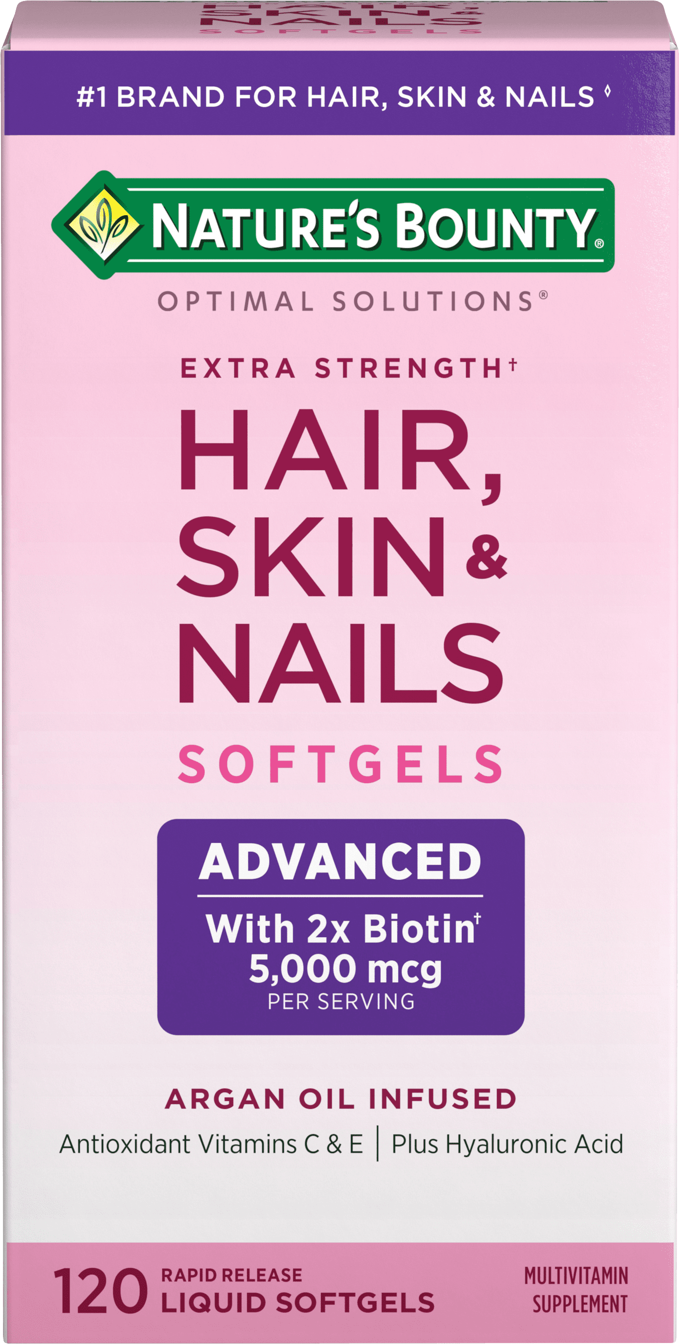 Nature's Bounty Advanced Hair, Skin & Nail Softgels