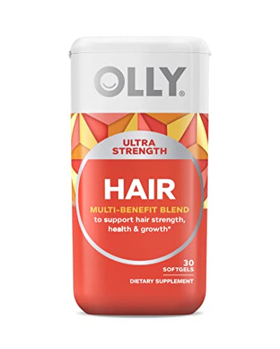 OLLY Hair Softgels for Stronger, Fuller Hair
