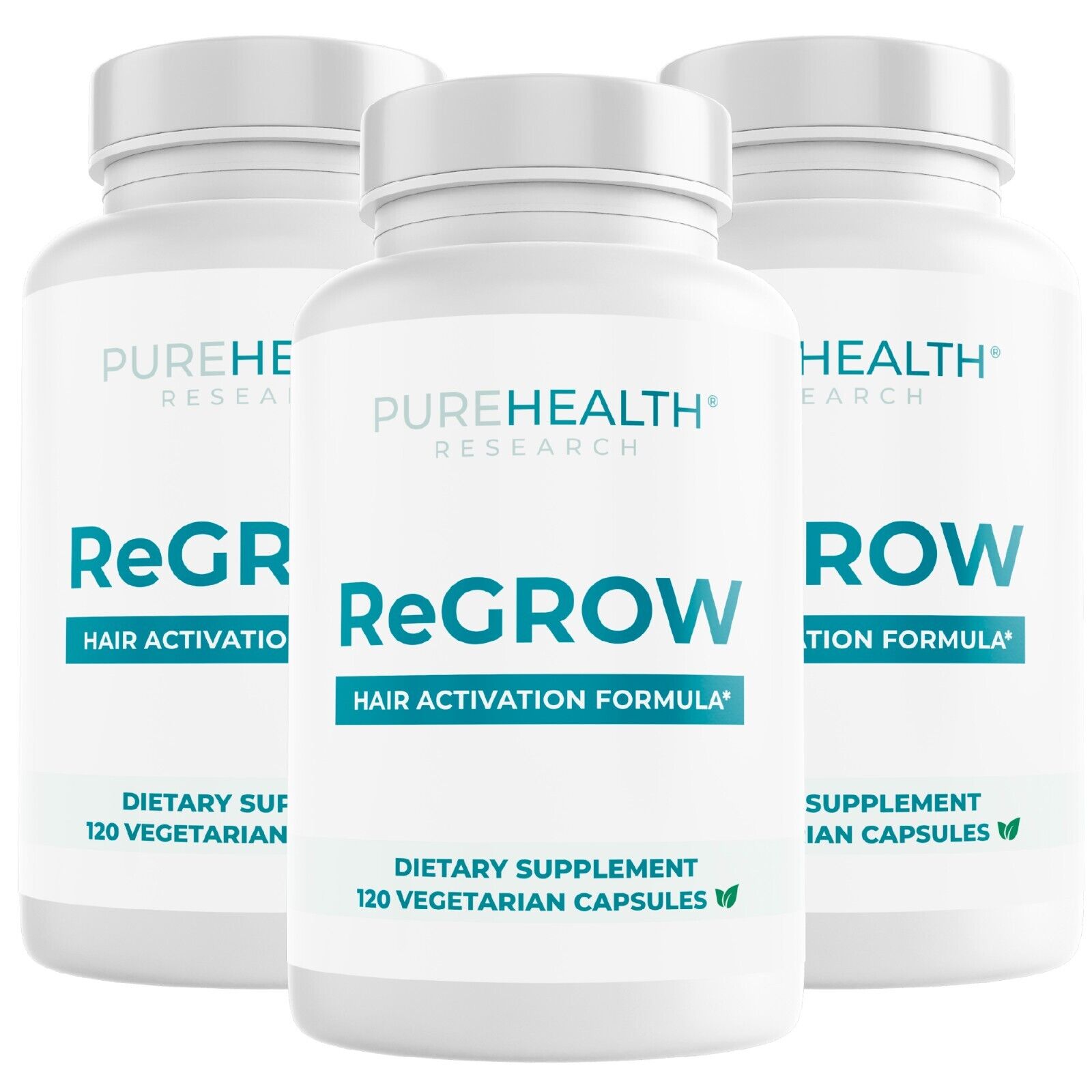 ReGrow Hair Growth Vitamins with Biotin - 3 Pack