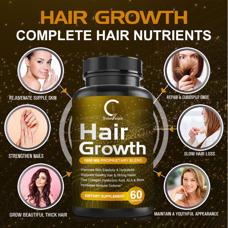 DHT Blocker Capsules for Rapid Hair Growth