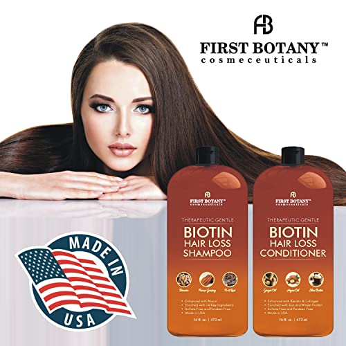 Hair Growth Shampoo & Conditioner with DHT Blockers