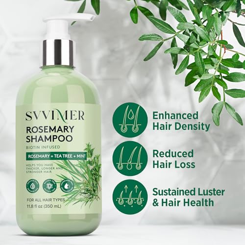 Rosemary Hair Growth Shampoo: Thickening and Regrowth Formula