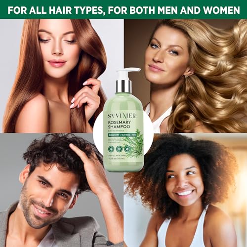 Rosemary Hair Growth Shampoo: Thickening and Regrowth Formula