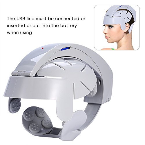 Vibrating Scalp Massager for Stress Relief & Hair Support