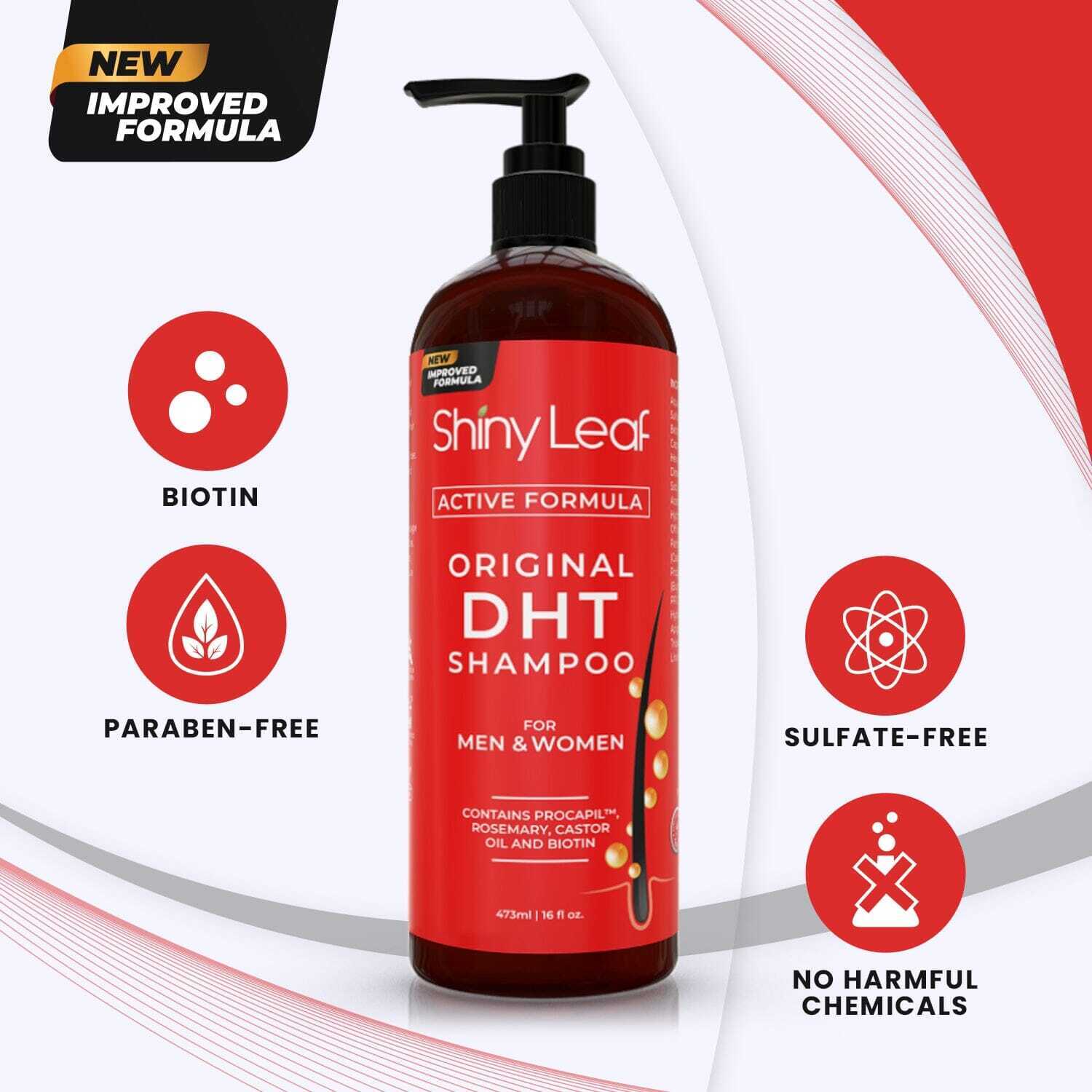 DHT Blocker Shampoo for Hair Growth with Biotin