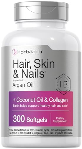 Hair, Skin & Nails Vitamins with Biotin & Collagen