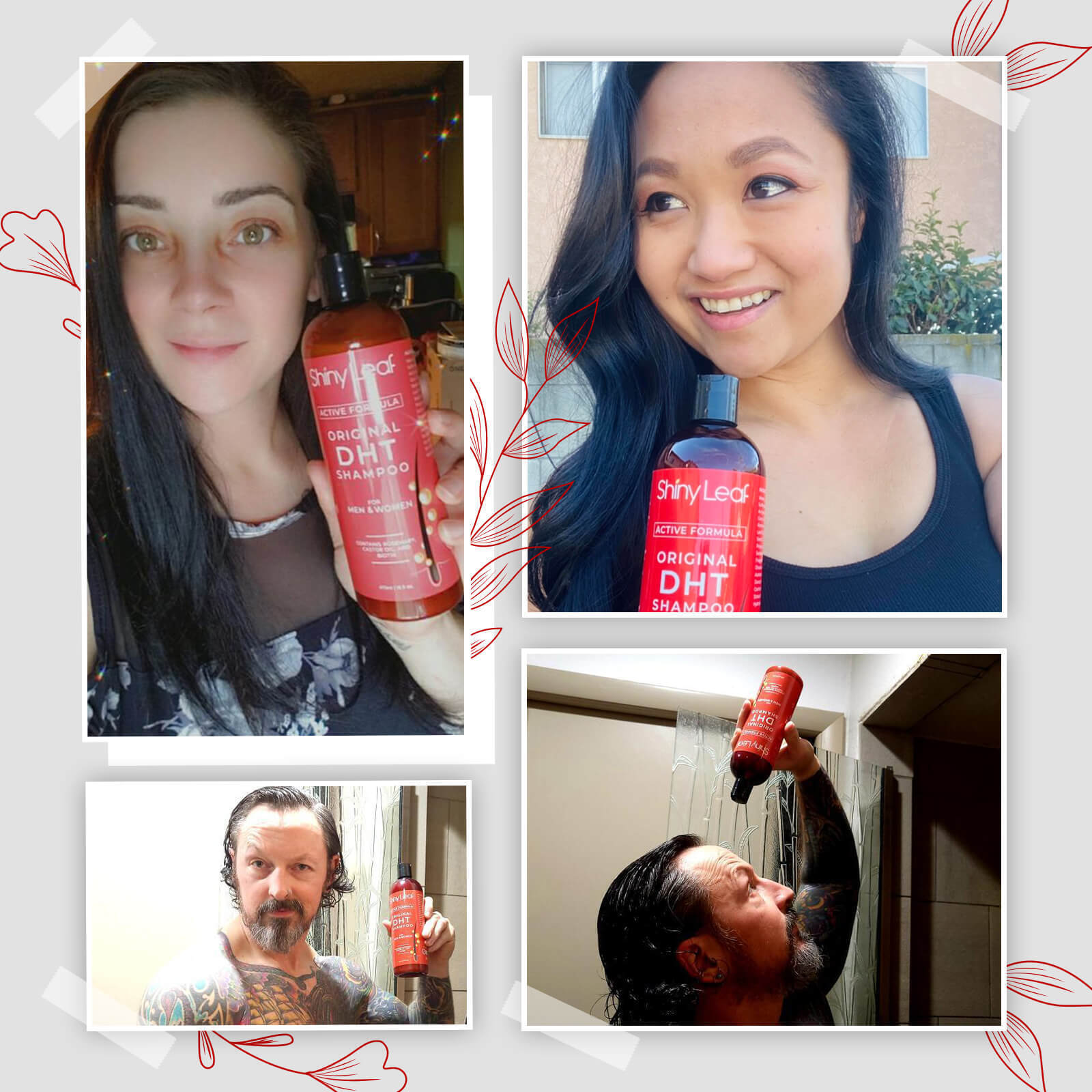 DHT Blocker Shampoo for Hair Growth with Biotin