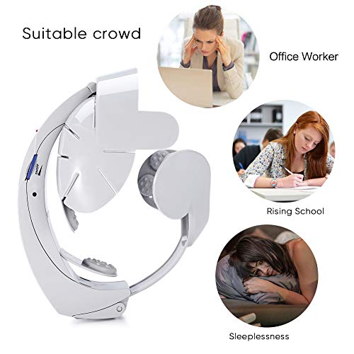 Vibrating Scalp Massager for Stress Relief & Hair Support