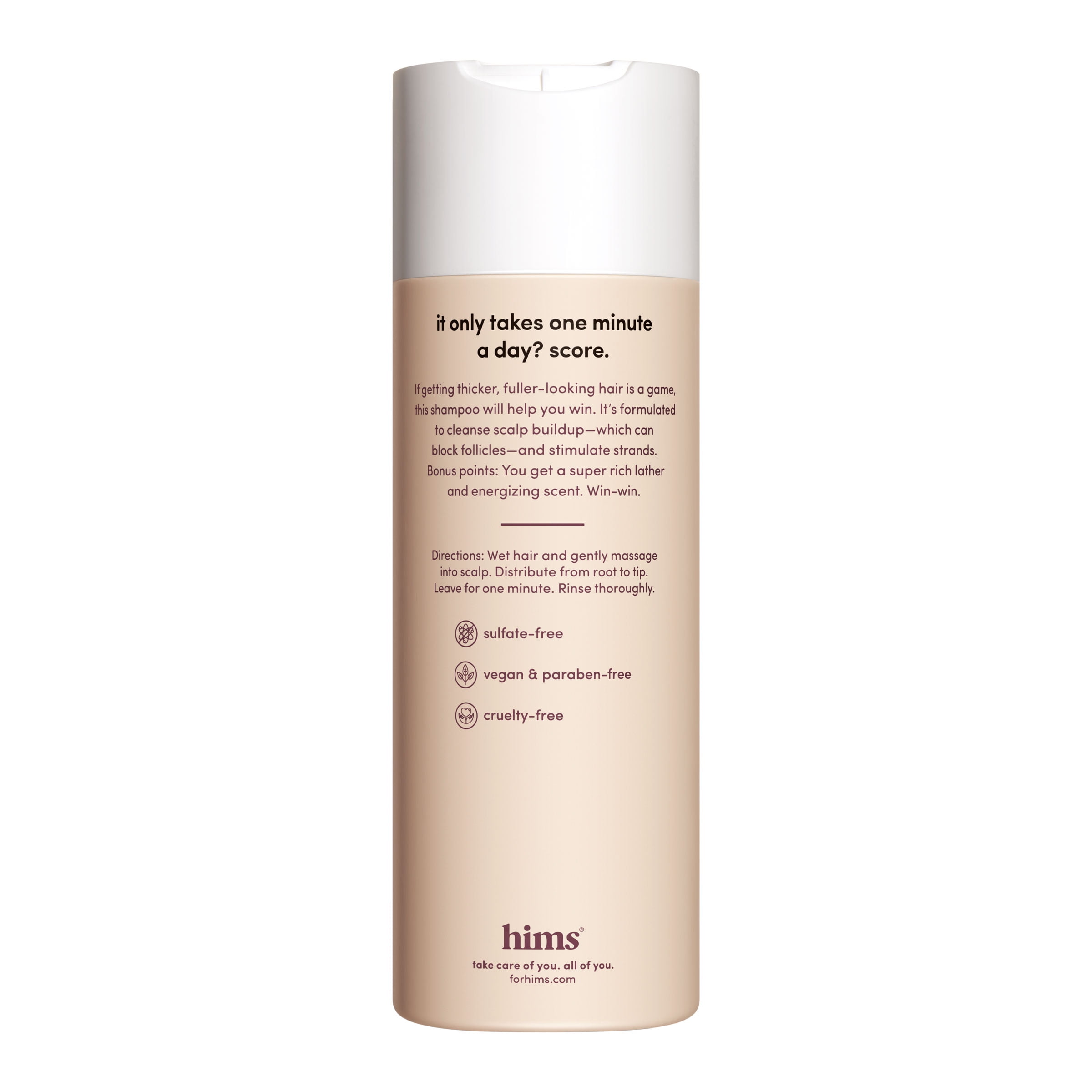 Hims Men's Daily Thickening Shampoo with Saw Palmetto