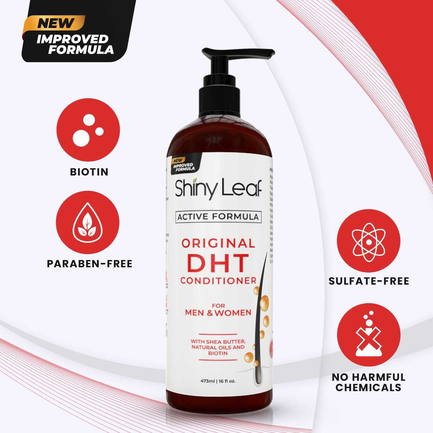 DHT Blocker Shampoo & Conditioner Set with Biotin