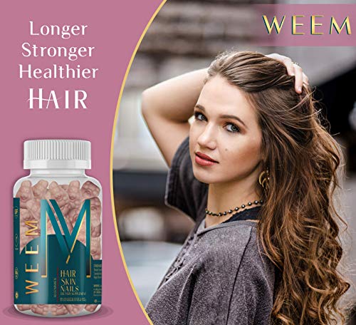 WEEM Vegan Biotin Hair, Skin & Nails Gummies
