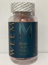 WEEM Vegan Biotin Hair, Skin & Nails Gummies