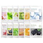 12-Pack Natural Moisturizing Sheet Masks for Skin