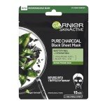 Garnier Charcoal & Black Tea Purifying Sheet Mask