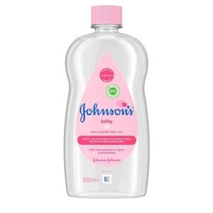 Johnson's Baby Oil - 500ml Moisturizer for Delicate Skin