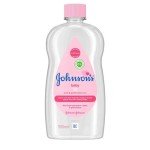 Johnson's Baby Oil - 500ml Moisturizer for Delicate Skin