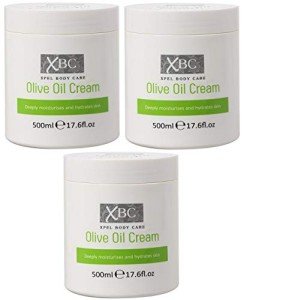 XBC Olive Oil Cream - 3 Large 500ml Tubs