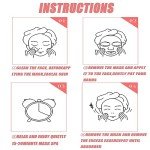 6 PCS Hydrating Cucumber & Collagen Face Masks