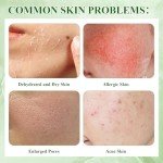 12-Pack Natural Moisturizing Sheet Masks for Skin