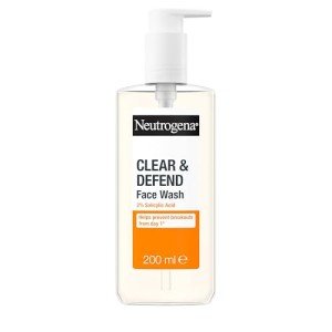 Neutrogena Clear & Defend Face Wash for Oily Skin