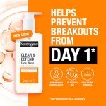 Neutrogena Clear & Defend Face Wash for Oily Skin