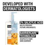 Neutrogena Clear & Defend Face Wash for Oily Skin
