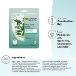 Garnier Green Tea & Hyaluronic Acid Sheet Mask