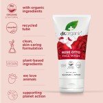 Organic Rose Otto Face Wash for All Skin Types