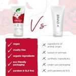 Organic Rose Otto Face Wash for All Skin Types