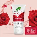 Organic Rose Otto Face Wash for All Skin Types