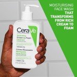 CeraVe Hydrating Cream-to-Foam Cleanser for Dry Skin
