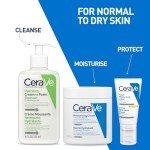 CeraVe Hydrating Cream-to-Foam Cleanser for Dry Skin