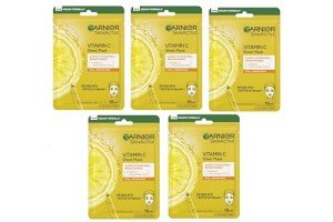 Garnier Vitamin C Sheet Masks - Hydrating & Brightening