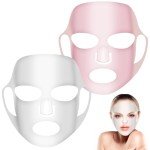 Silicone Face Mask Cover Set - Anti-Wrinkle & Reusable