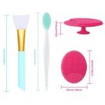 OBSCYON Silicone Face Scrubber and Cleansing Set