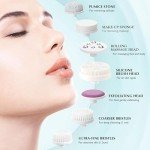 COSLUS 7-in-1 Rotating Facial Cleansing Brush
