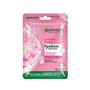 Garnier Sakura White Face Serum Sheet Mask