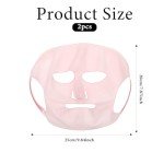 Silicone Face Mask Cover Set - Anti-Wrinkle & Reusable